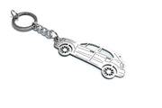 Car Keychain for Fiat 500X (type STEEL) Keychains opdesign