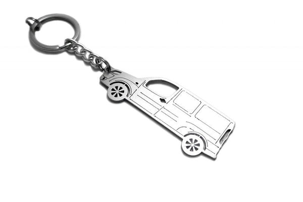 Car Keychain for Fiat Doblo I (type STEEL)