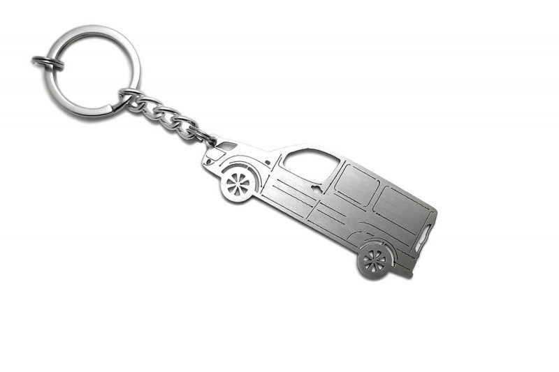Car Keychain for Fiat Doblo I (type STEEL) - decoinfabric