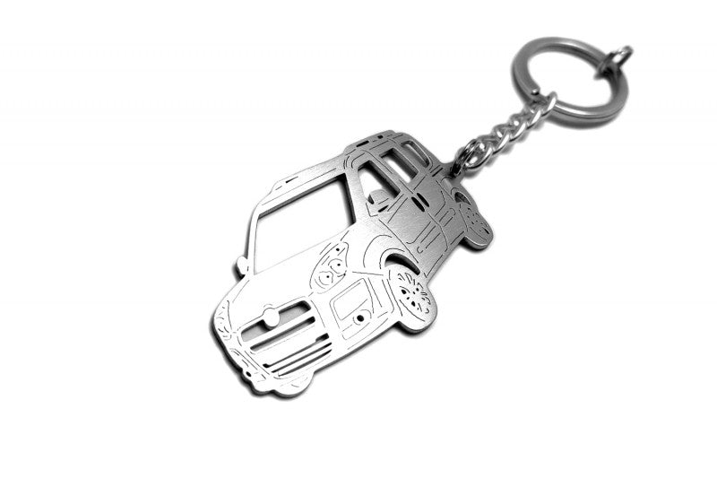 Car Keychain for Fiat Doblo II (type 3D) Keychains opdesign
