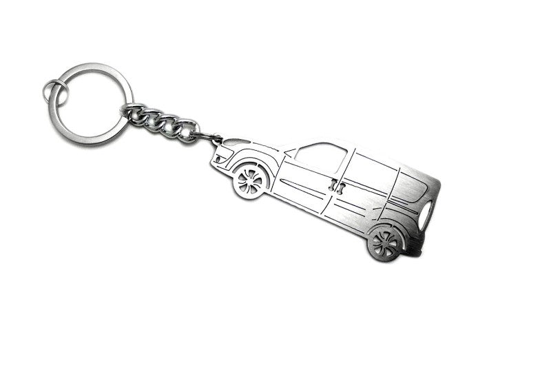 Car Keychain for Fiat Doblo II (type STEEL)