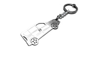 Car Keychain for Fiat Doblo II (type STEEL) Keychains opdesign