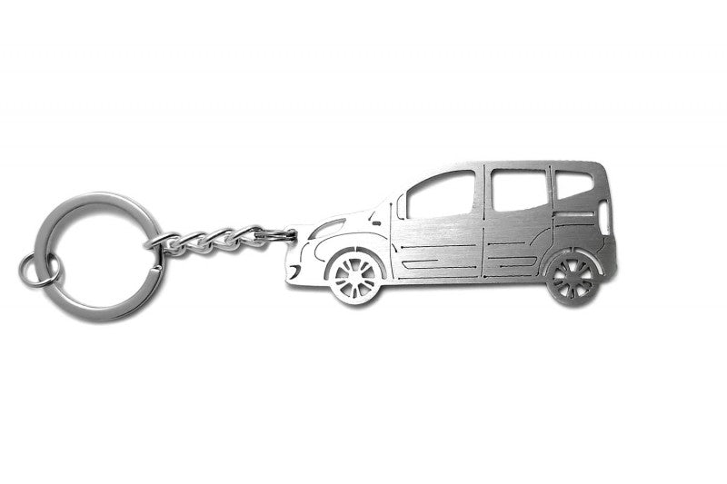 Car Keychain for Fiat Fiorino III (type STEEL)