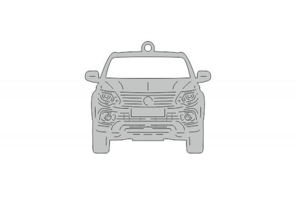 Car Keychain for Fiat FullBack (type FRONT)
