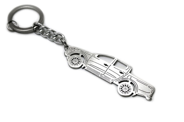 Car Keychain for Fiat FullBack (type STEEL)