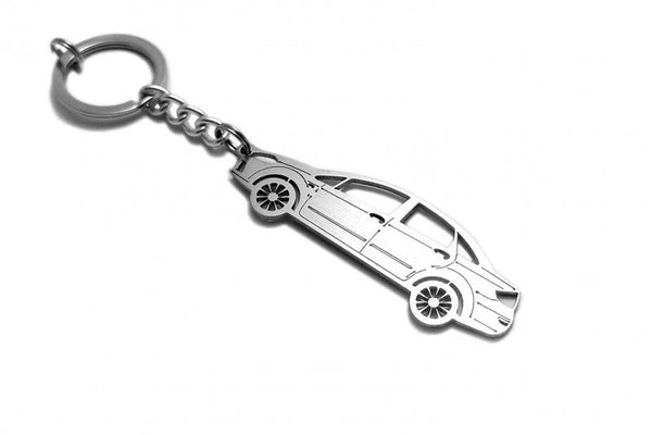 Car Keychain for Fiat Linea (type STEEL)