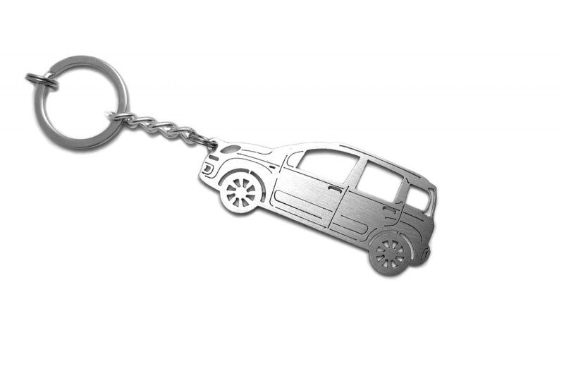 Car Keychain for Fiat Panda III (type STEEL)