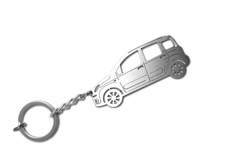 Car Keychain for Fiat Panda III (type STEEL) Keychains opdesign