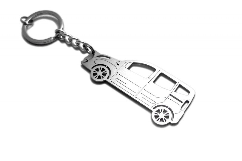 Car Keychain for Fiat Qubo (type STEEL)