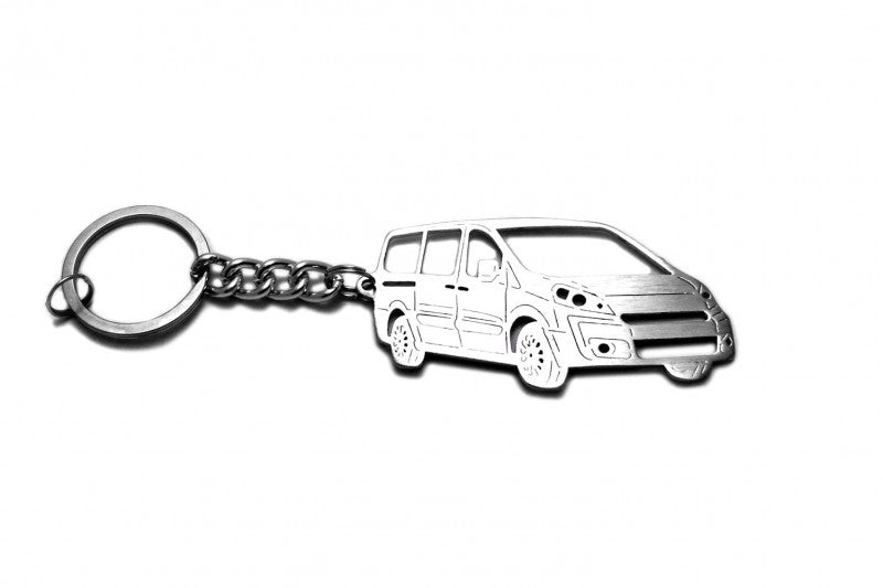 Car Keychain for Fiat Scudo II (type 3D)