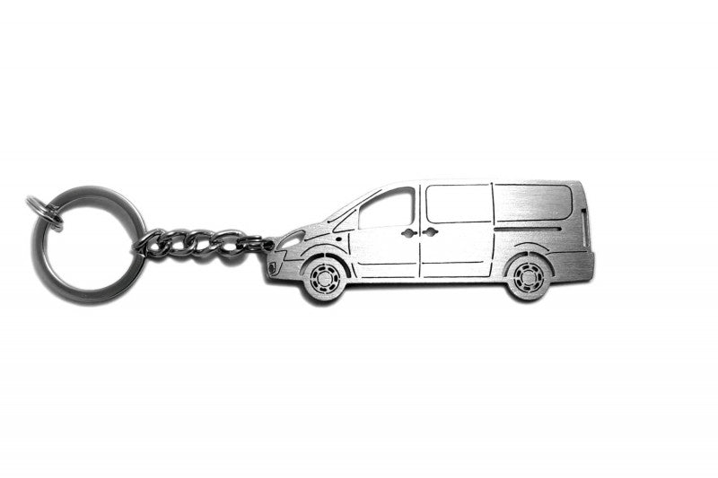 Car Keychain for Fiat Scudo II (type STEEL)