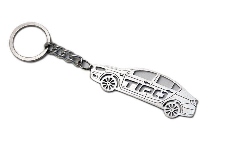 Car Keychain for Fiat Tipo (type STEEL) Keychains opdesign