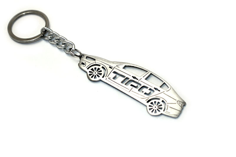 Car Keychain for Fiat Tipo (type STEEL)