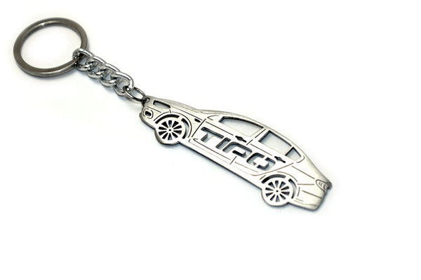 Car Keychain for Fiat Tipo (type STEEL)