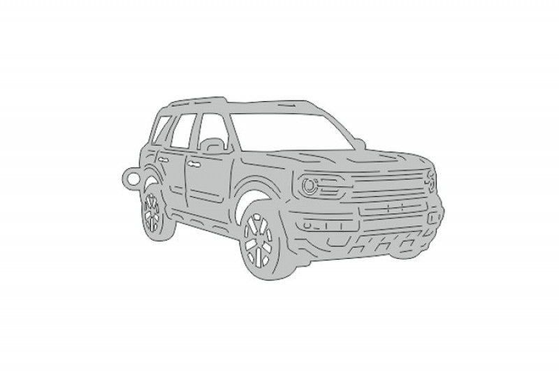 Car Keychain for Ford Bronco Sport (type 3D) Keychains opdesign