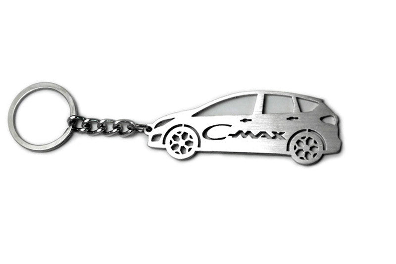 Car Keychain for Ford C-Max II (type STEEL) - decoinfabric