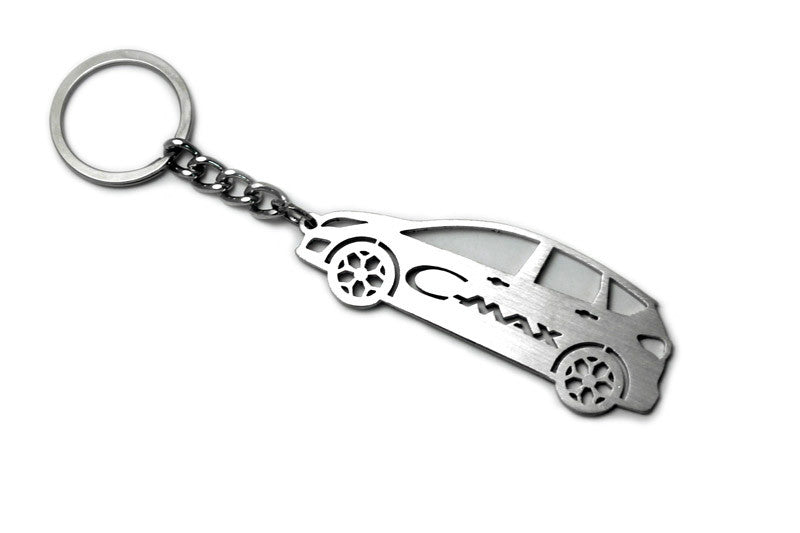 Car Keychain for Ford C-Max II (type STEEL) - decoinfabric