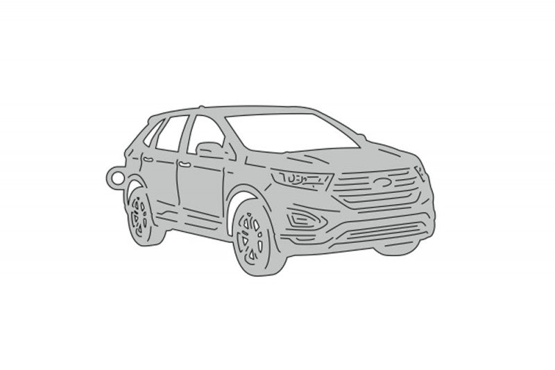 Car Keychain for Ford Edge II 2014+ (type 3D) Keychains opdesign