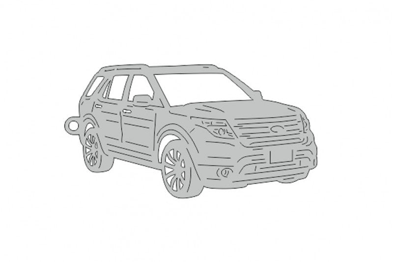 Car Keychain for Ford Explorer V (type 3D) Keychains opdesign