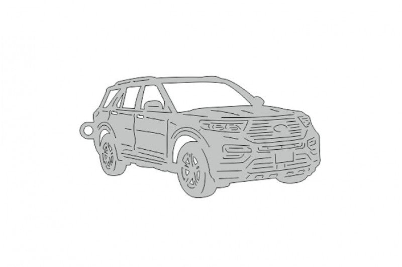 Car Keychain for Ford Explorer VI 2020+(type 3D) Keychains opdesign