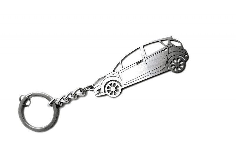 Car Keychain for Ford Fiesta 2008-2017 (type STEEL) - decoinfabric