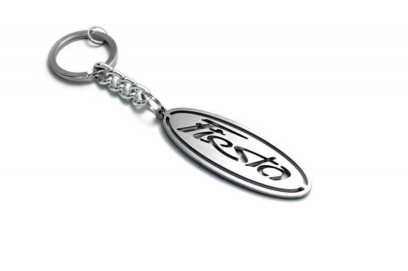Car Keychain for Ford Fiesta (type Ellipse) - decoinfabric