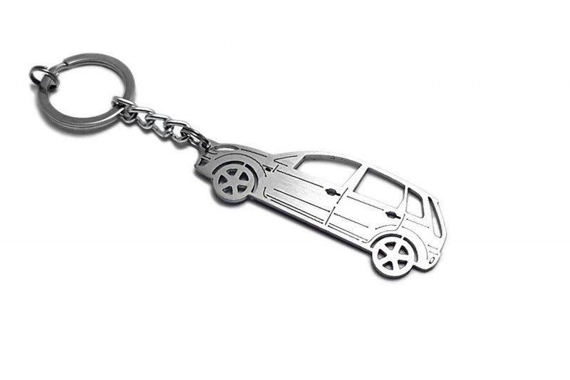 Car Keychain for Ford Fiesta (type STEEL) - decoinfabric