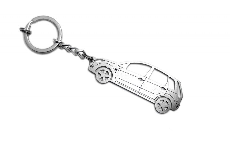 Car Keychain for Ford Fiesta (type STEEL) - decoinfabric
