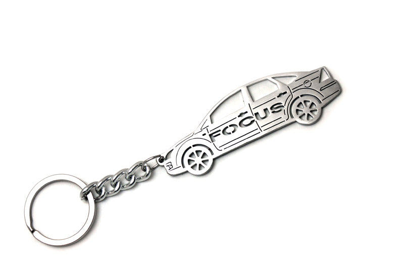 Car Keychain for Ford Focus II 4D (type STEEL) Keychains opdesign