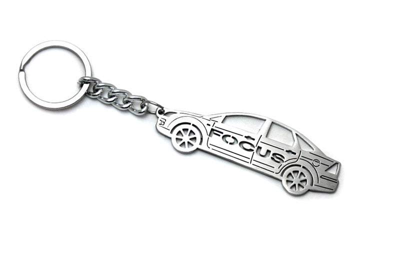 Car Keychain for Ford Focus II 4D (type STEEL) Keychains opdesign