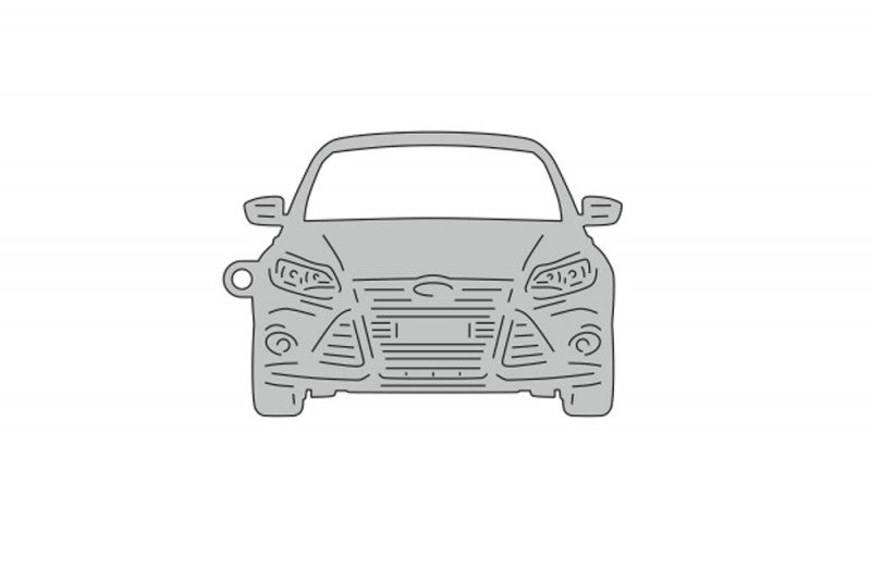 Car Keychain for Ford Focus III 2011-2018 (type FRONT) Keychains opdesign