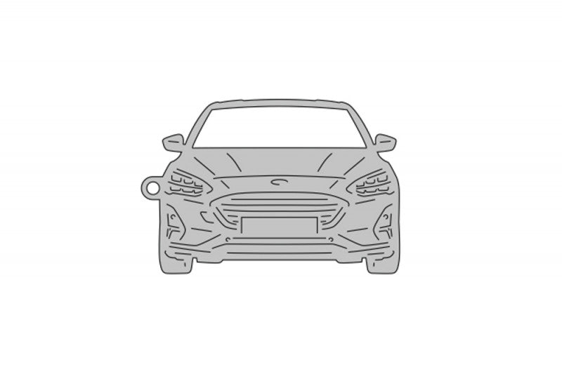 Car Keychain for Ford Focus IV 2018+ (type FRONT) Keychains opdesign