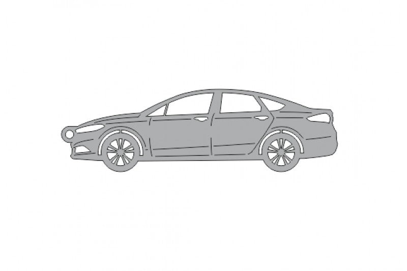 Car Keychain for Ford Fusion II (USA) (type STEEL) Keychains opdesign