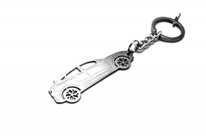 Car Keychain for Ford Mach-E (type STEEL)