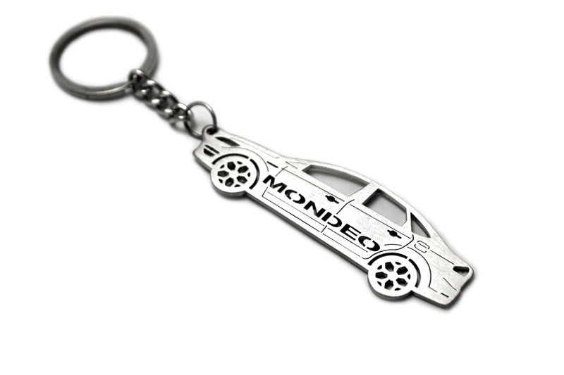 Car Keychain for Ford Mondeo IV (type STEEL)