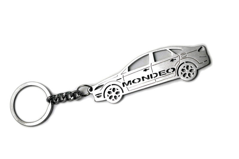 Car Keychain for Ford Mondeo IV (type STEEL)