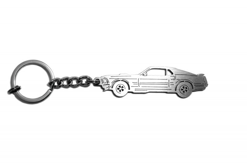 Car Keychain for Ford Mustang I 1969-1970 (type STEEL) Keychains opdesign