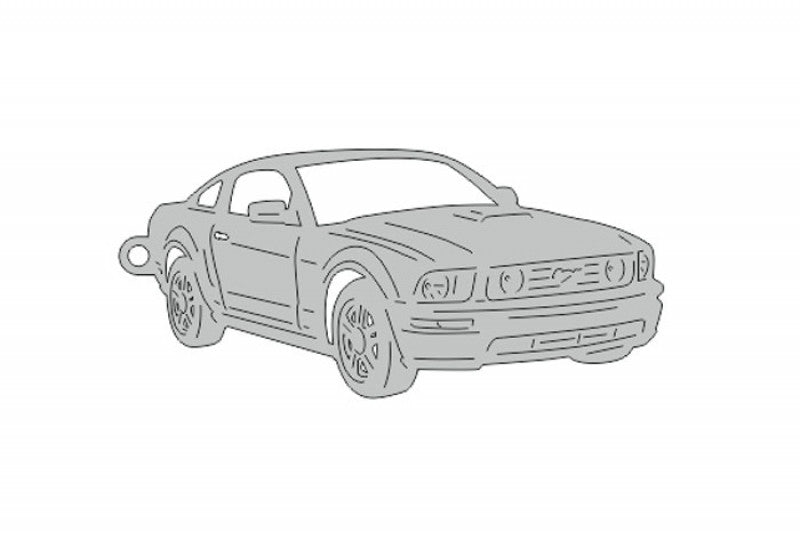 Car Keychain for Ford Mustang V 2005-2015 (type 3D) Keychains opdesign