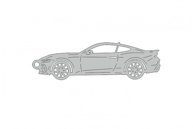 Car Keychain for Ford Mustang VII 2023+ (type STEEL) Keychains opdesign