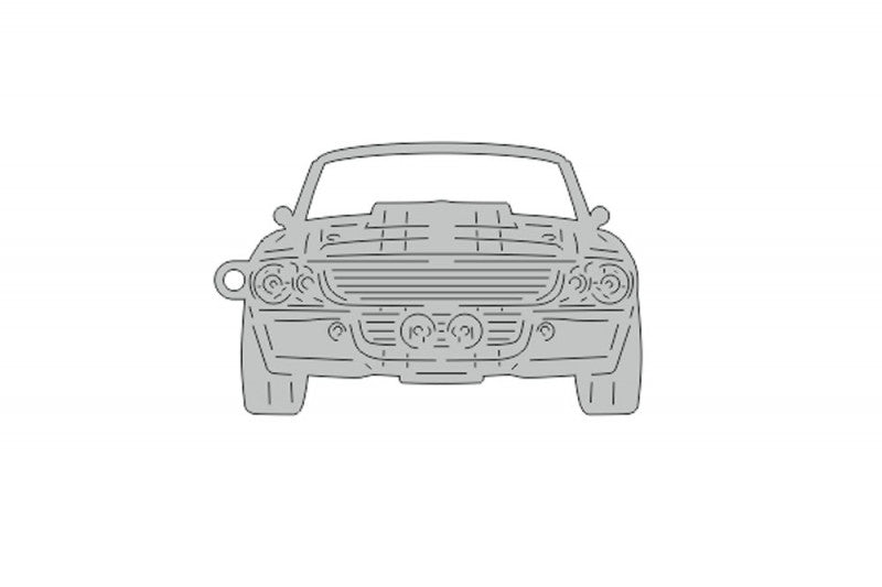 Car Keychain for Ford Shelby Mustang GT500 Eleanor (type FRONT) Keychains opdesign