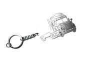 Car Keychain for Freightliner Cascadia (type 3D) Keychains opdesign