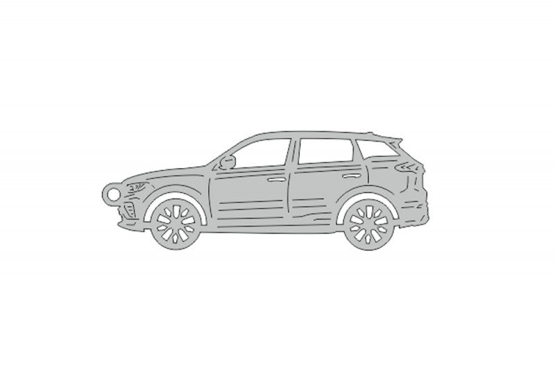 Car Keychain for Geely Atlas pro 2022+ (type STEEL) Keychains opdesign