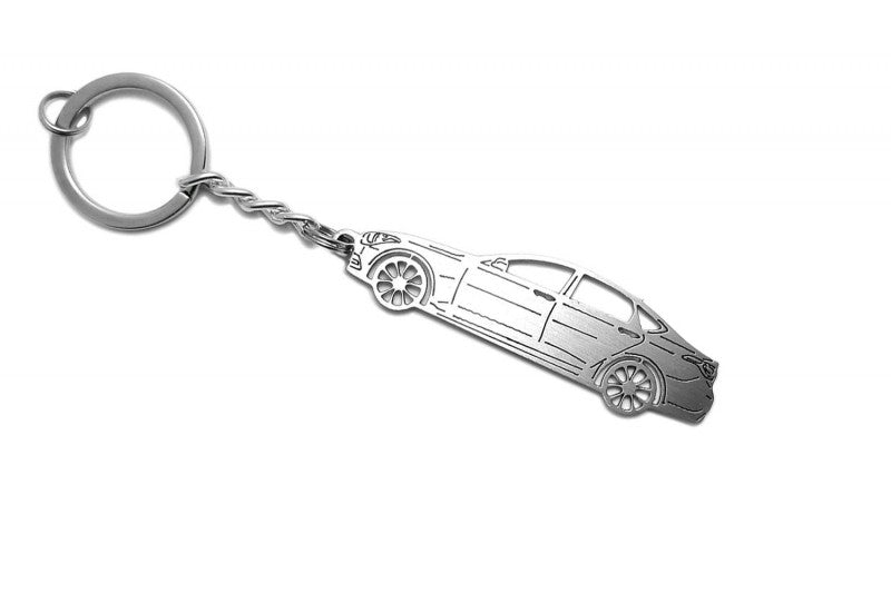 Car Keychain for Genesis G80 I (type STEEL) - decoinfabric