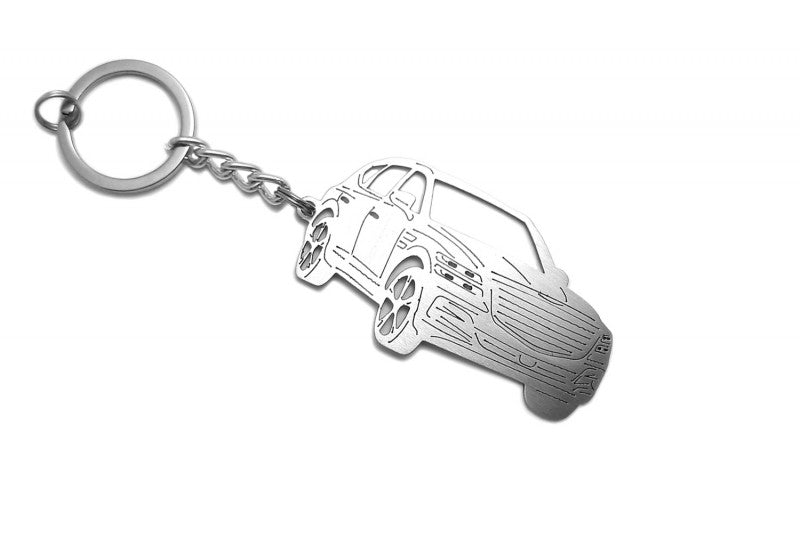 Car Keychain for Genesis GV80 (type 3D) - decoinfabric