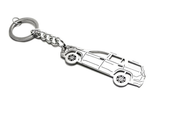 Car Keychain for GMC Acadia II (type STEEL) - decoinfabric