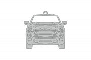 Car Keychain for GMC Sierra V (type FRONT) Keychains opdesign