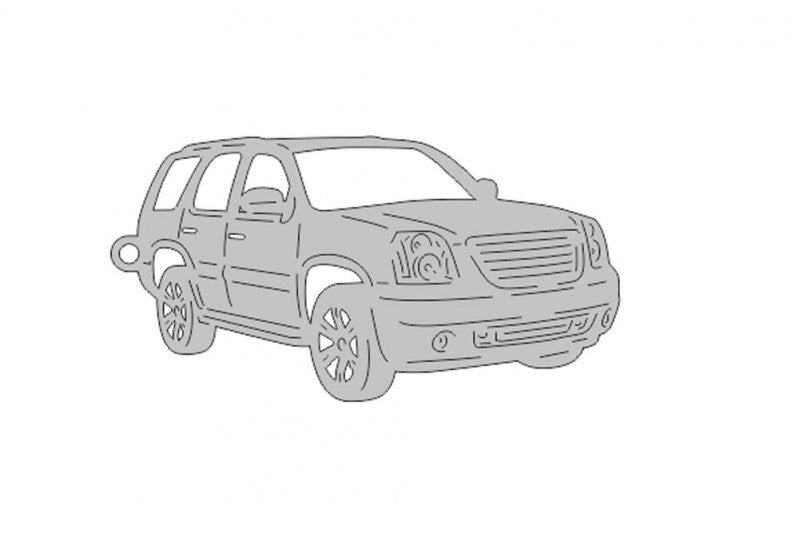 Car Keychain for GMC Yukon III (type 3D) Keychains opdesign
