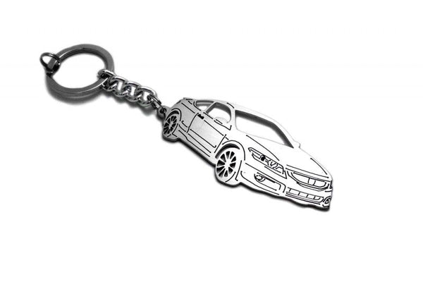 Car Keychain for Honda Accord 8 Coupe (type 3D) - decoinfabric