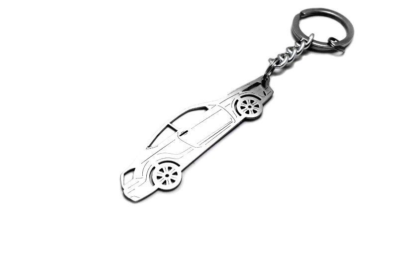 Car Keychain for Honda Accord 8 Coupe (type STEEL) - decoinfabric