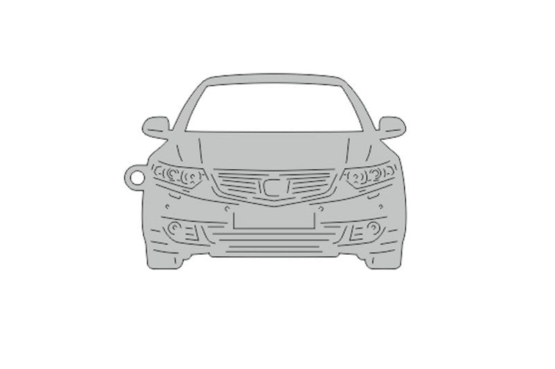 Car Keychain for Honda Accord 8 (type FRONT) Keychains opdesign